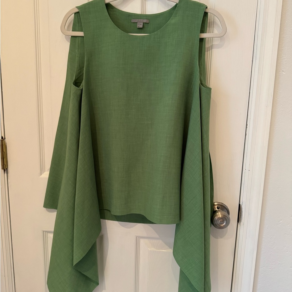 COS Green Sleeveless Top